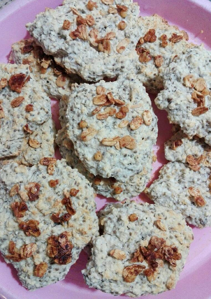 Una foto de Galletas dietéticas sin harina ni huevo