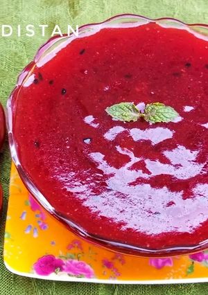 A picture of Fresh Plum Chutney 🤤🍒.