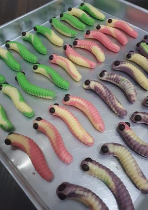 Foto resep Kukis Ulat Sagu / Caterpillar lucu dan unik