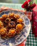 คุกกี้🍪กรอบหน้าแยมสับปะรด🍍และเชอร์รี่ 🍒🎄🎅Jam Cookies 🍒🎁