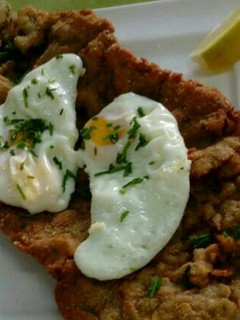 Una foto de Milanesa a caballo