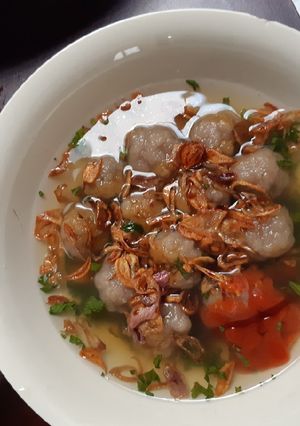 Foto resep Bakso kuah simple cara saya