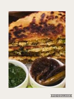 गोभी - मटर पराठा रेसिपी मुख्य फोटो