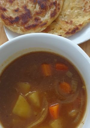 Foto resep Kuah kari roti maryam