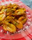 Udang Goreng sambal Bawang