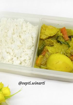 Foto resep KARI (Kari telur, ayam dan sayuran)