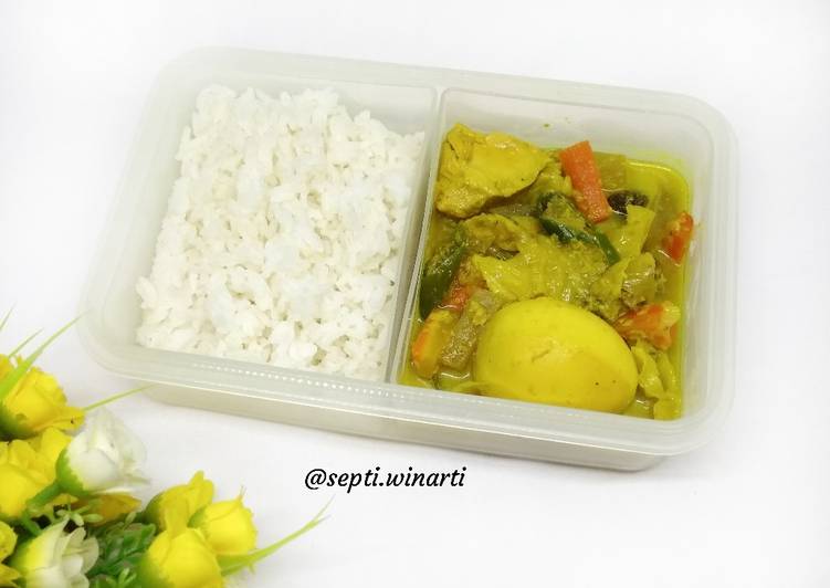 Resep KARI (Kari telur, ayam dan sayuran) Anti Gagal