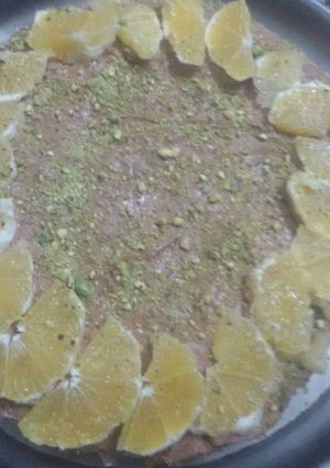 صورة لوصفة كيكة البرتقال