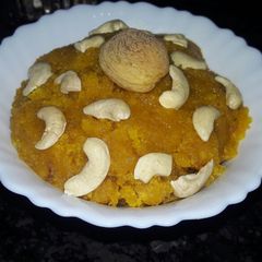 Moong Daal halwa A picture of Moong Daal halwa.