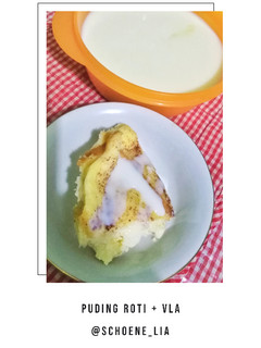Foto resep Puding Roti dengan Vla