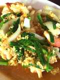 กุ้งผัดผงกะหรี่