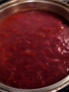 Una foto de Salsa de Mandarina para Carnes