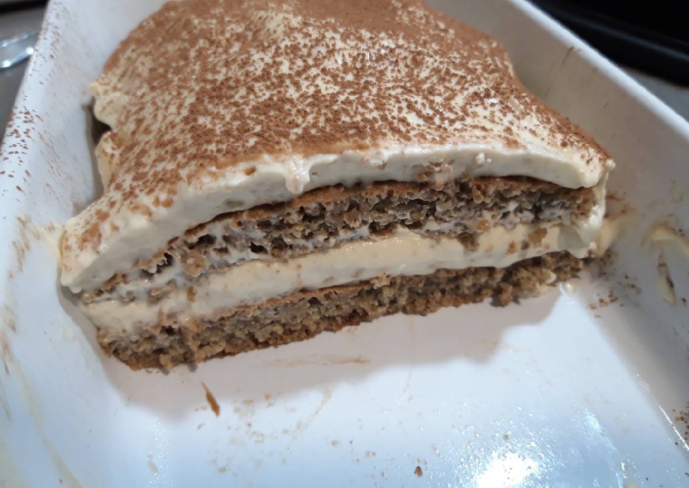 Tiramisú a mi manera (Sin azúcar!)