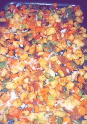 صورة لوصفة صينية إيدام خضار بالفرن 🥕