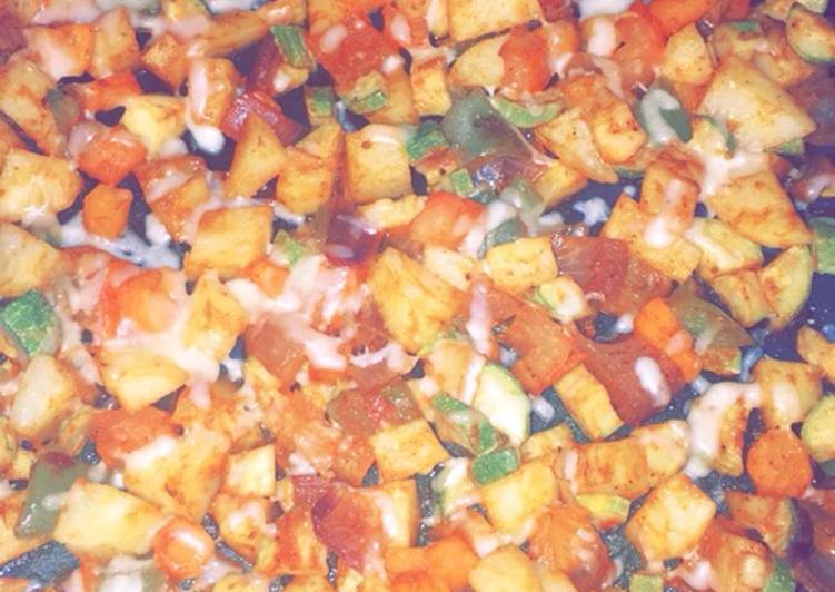 صينية إيدام خضار بالفرن 🥕