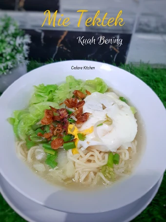 Langkah Gampang Menyiapkan Resep Mie Tektek Kuah Bening yang Bikin Ngiler Anti Ribet, Lezat Sekali