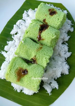 Foto resep Kue Putu ayu gula merah