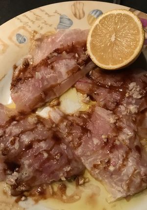 Une photo de Petits Filets de dorade mariné