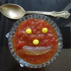 A picture of "Lovonio Tomato chutney" #weekRed.