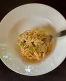 Creamy Cauliflower Spaghetti