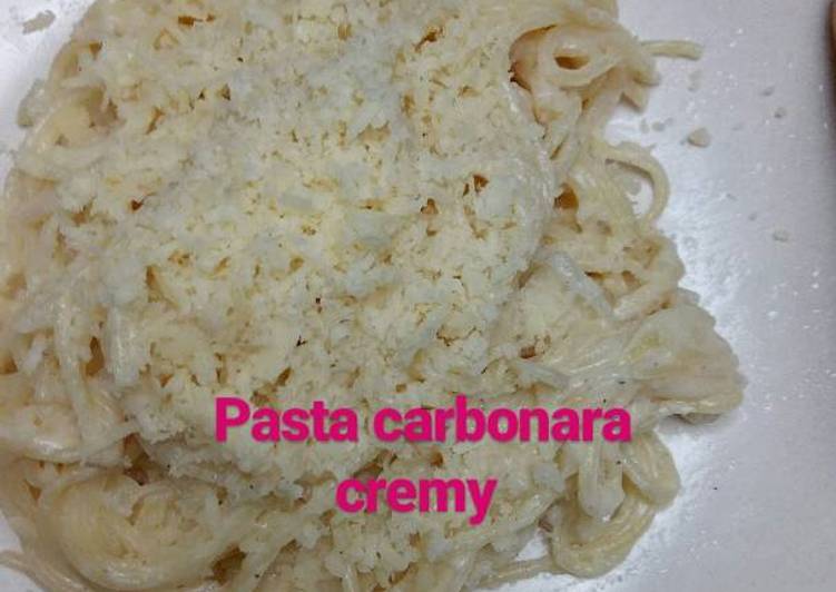 Resep Pasta carbonara creamy oleh gie arti - Cookpad