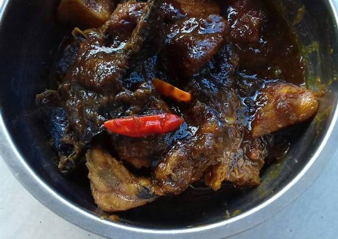 Ayam Kecap Bumbu Jangkep