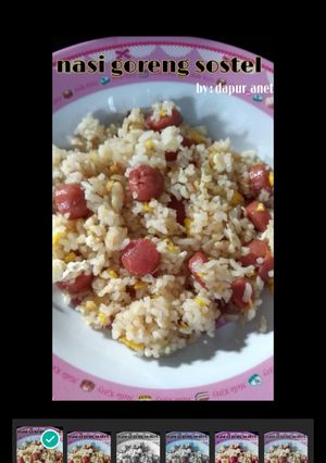 Foto resep Nasi Goreng Sostel