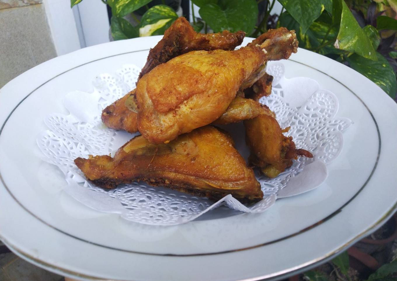 38. Ayam Goreng Bumbu Ungkep Kuning