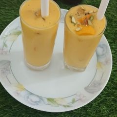 A picture of Mango lassi.