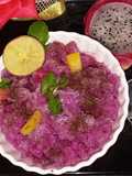 Dragonfruit Granita