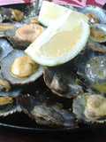 Lapas grelhadas (lapas a la plancha)