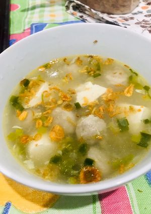 Foto resep Sop Tahu Putih