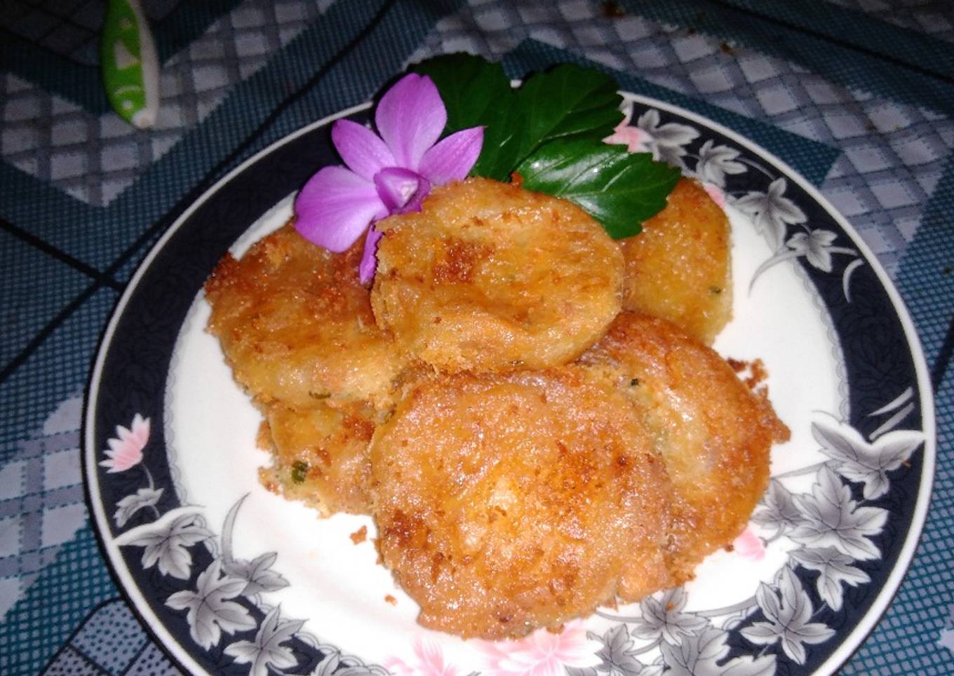 Perkedel Singkong Istimewa (Scallop Nabati)