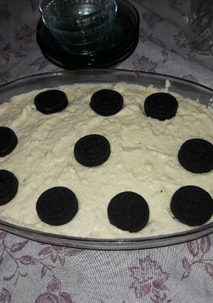 Una foto de Torta Oreo 🍫 riquísima!!