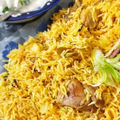 A picture of Signature Mutton Akhni.