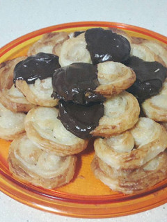 Una foto de Palmeritas de chocolate