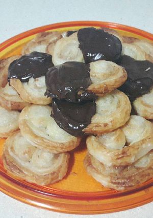 Una foto de Palmeritas de chocolate