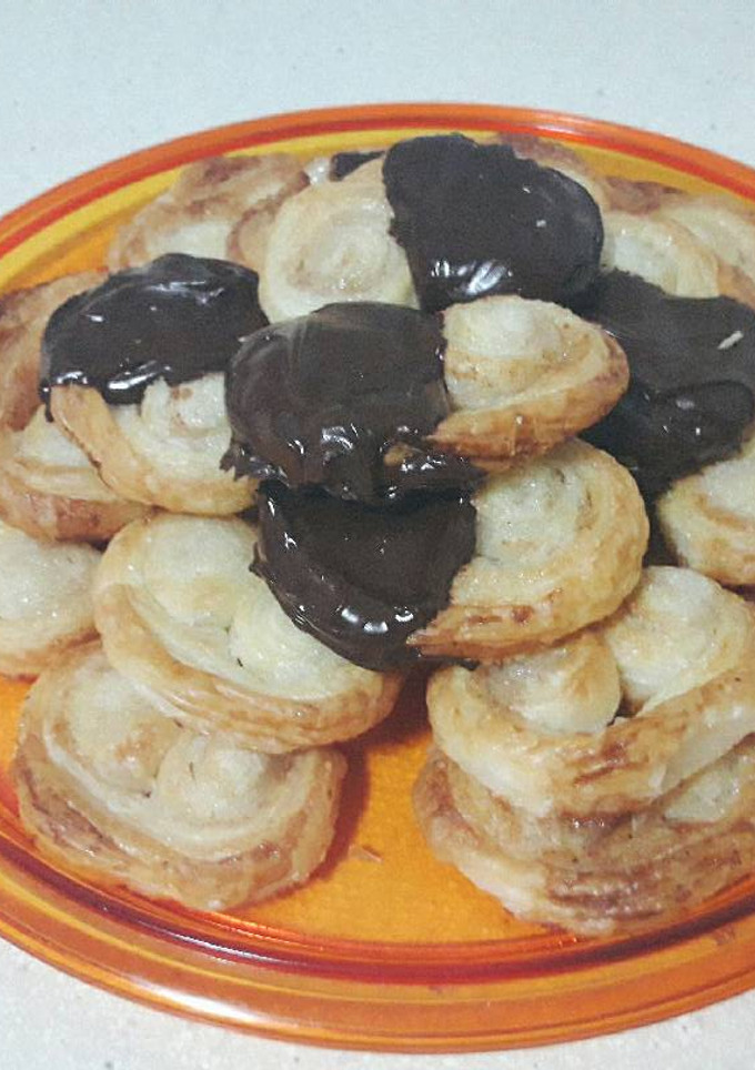 Una foto de Palmeritas de chocolate