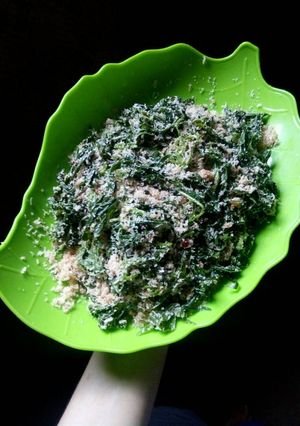 Foto resep Urap daun singkong muda