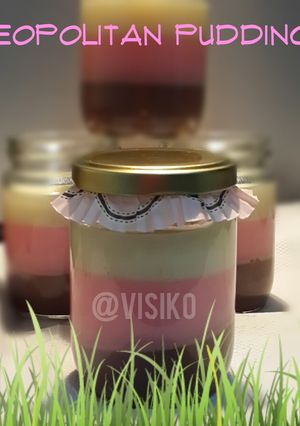 Foto resep Neopolitan Pudding