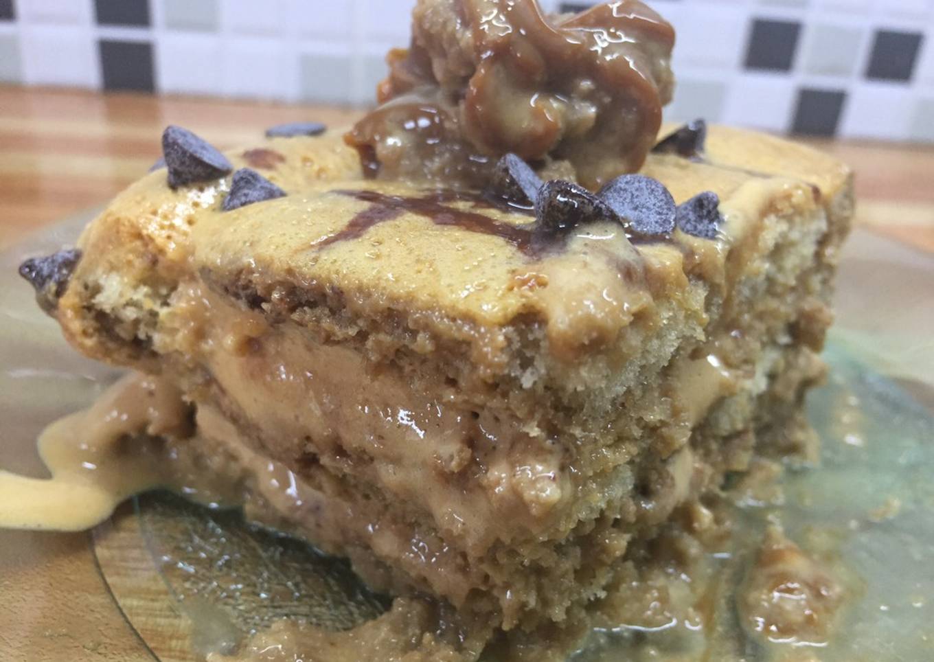 Tiramisú de dulce de leche