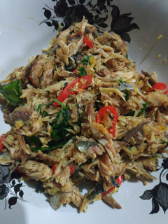 Foto resep Tongkol Suwir Pedas