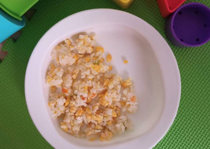 Resep MPASI Nasi Goreng Mentega 10m+, Enak Banget