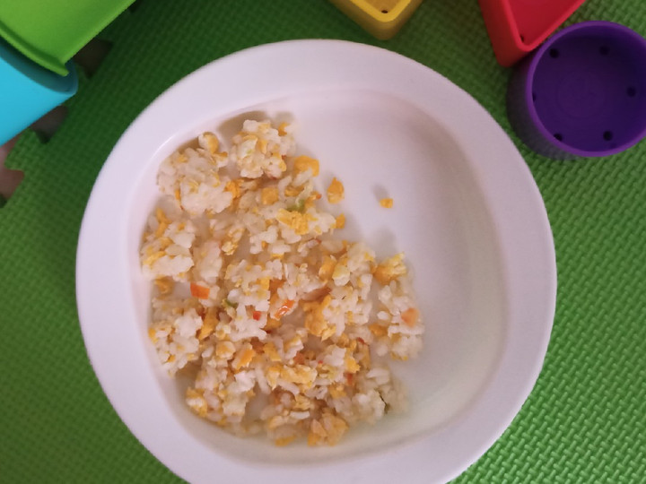 Resep MPASI Nasi Goreng Mentega 10m+, Enak Banget