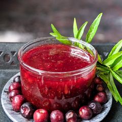 A picture of Phalsa chutney.