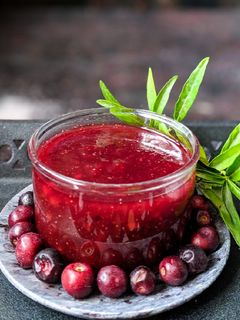 A picture of Phalsa chutney.