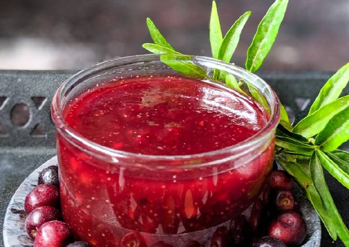 Recipe of Homemade Phalsa chutney