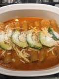 Enjitomatatadas con queso