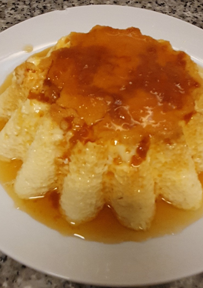 Una foto de Flan de huevo