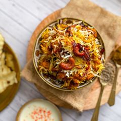 Soya Biryani A picture of Soya Biryani.